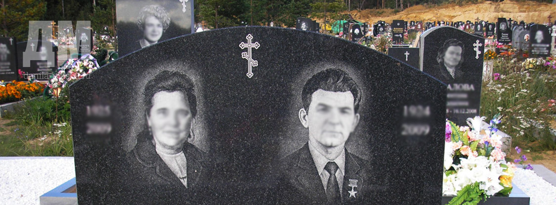 Гранитные памятники на могилу
