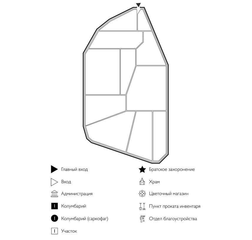Схема кладбища Базарные Матаки