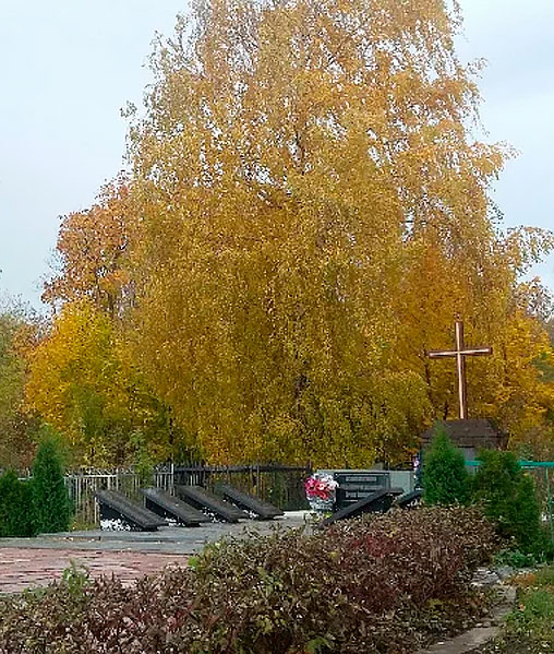 Памятники на кладбище