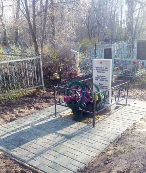 Установка памятника на кладбище