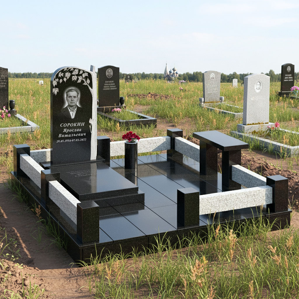 Памятники с берёзой