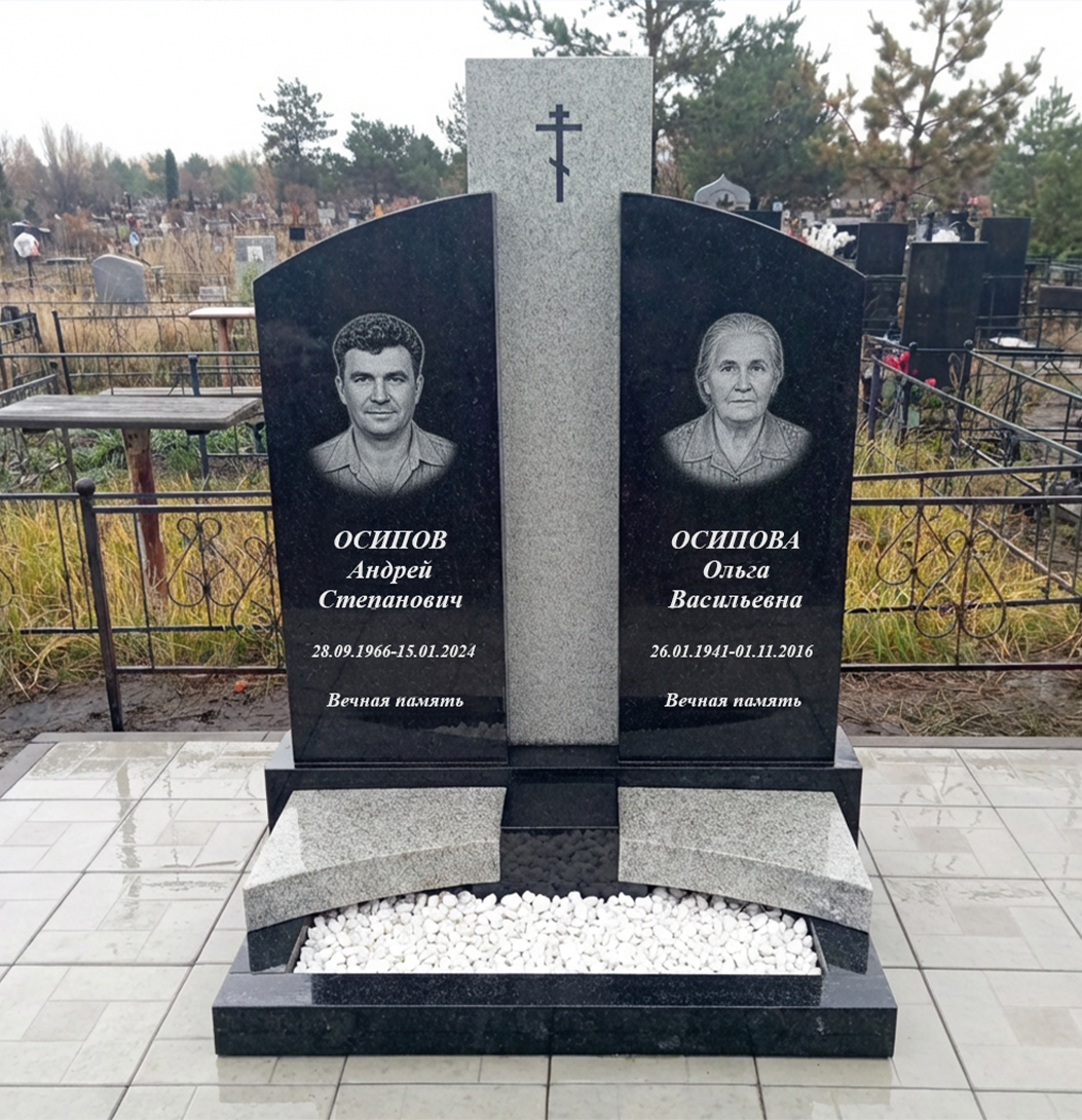 Памятник для семейного захоронения