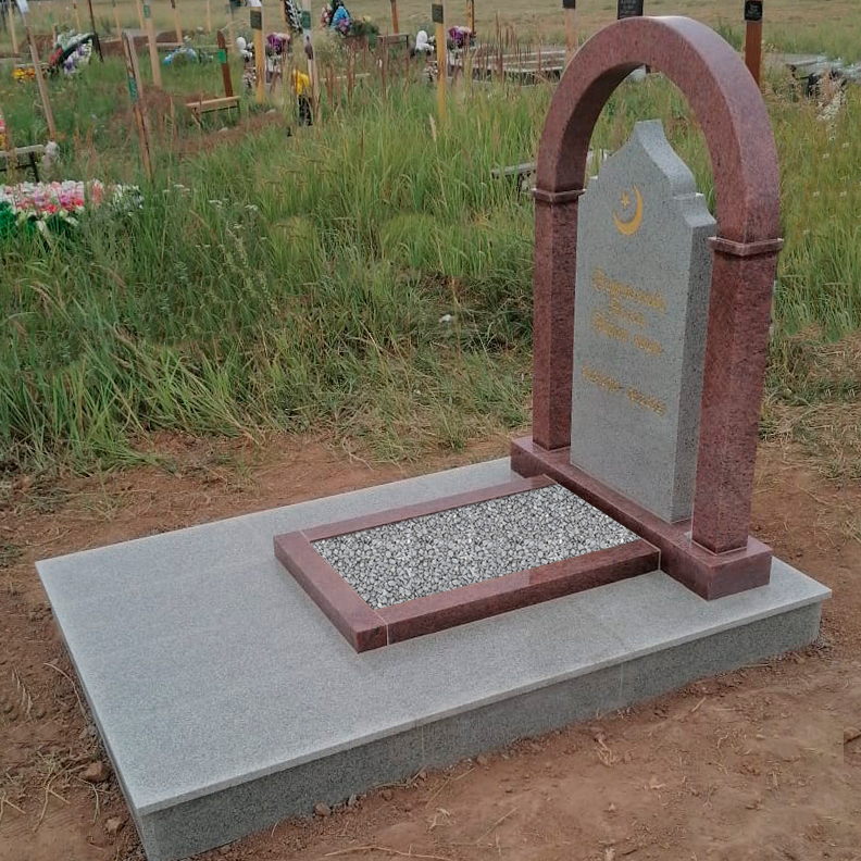Оформление мусульманских могил