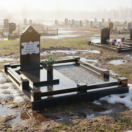 Памятники с месяцем